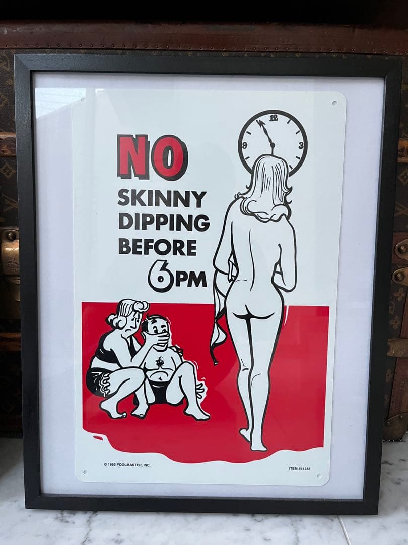 【ビンテージ】デッドストック1995年製 アメリカ プール サイン額装2枚セット