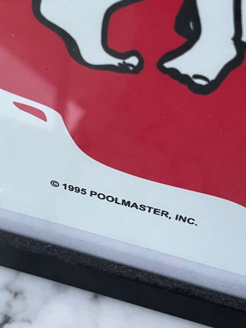 【ビンテージ】デッドストック1995年製 アメリカ プール サイン額装2枚セット