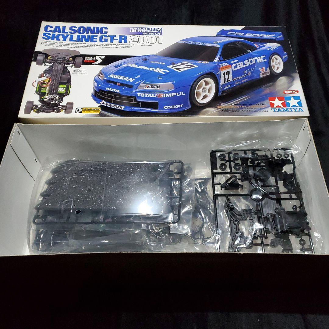 タミヤ TA04S 1/10 スカイライン GT-R 2001 R34 絶版商品