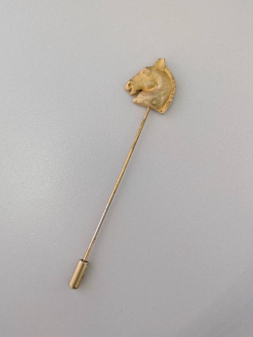 エルメス HERMES ブローチ ホース ホースピンブローチ レディース