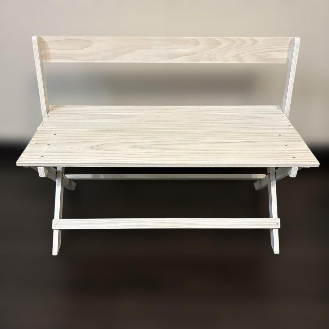 ペット 人形 ドール 撮影用 折りたたみベンチ チェア 椅子