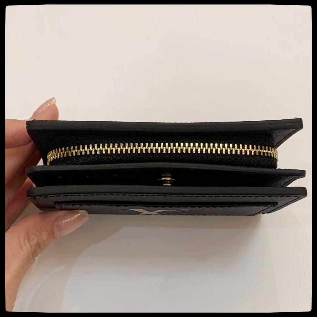 【箱付き】 二つ折り財布 ブラック