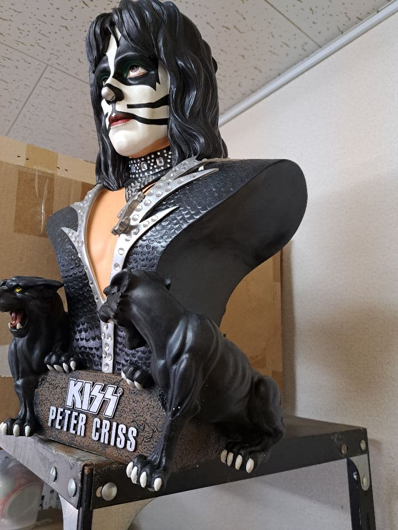[超レア]KISS PETER CRISS バスト像