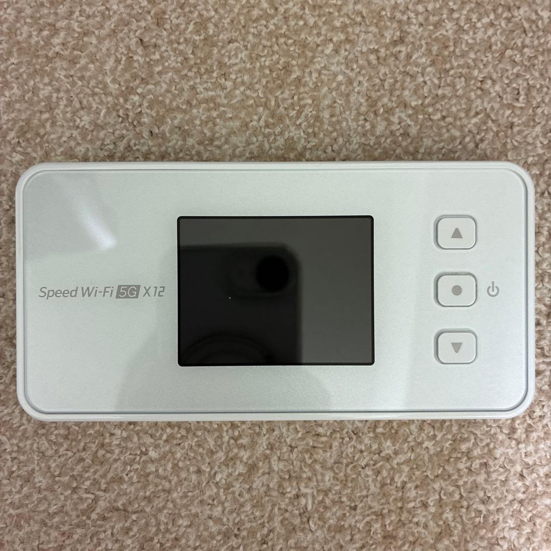 Speed Wi-Fi 5G X12 モバイルルーター