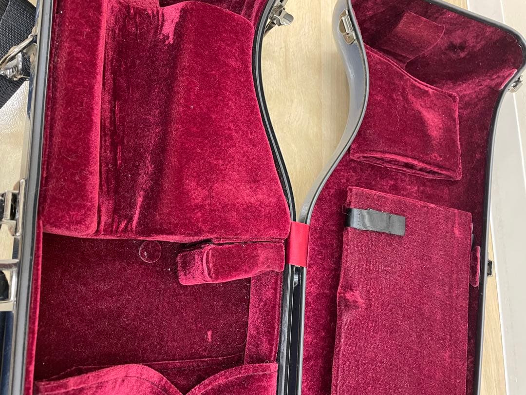 【12/16まで大幅値下げ中】CCシャイニーケース　トロンボーン　青ブルー