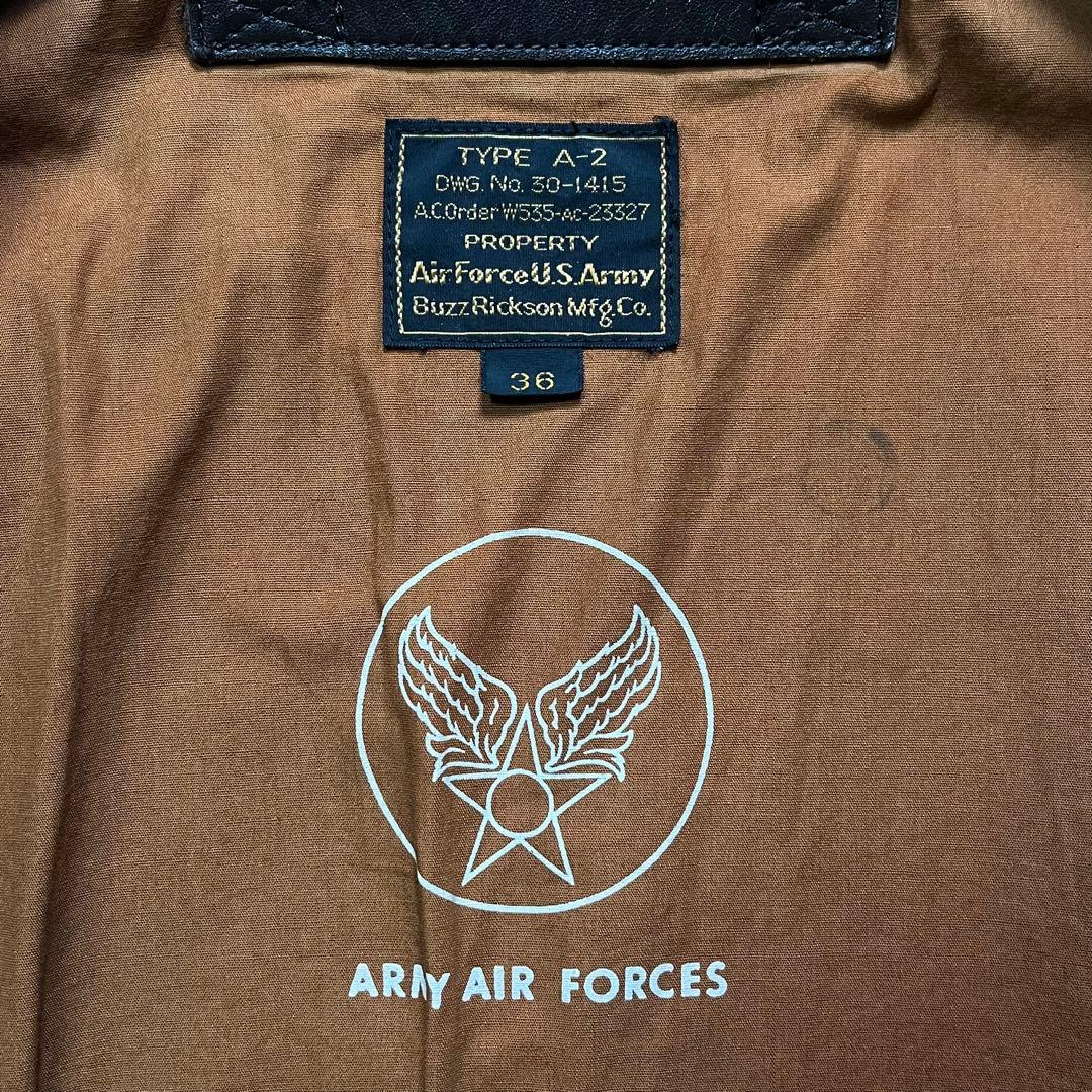 Buzz Rickson A-2 レザージャケット　馬革　ホースハイド　36 S