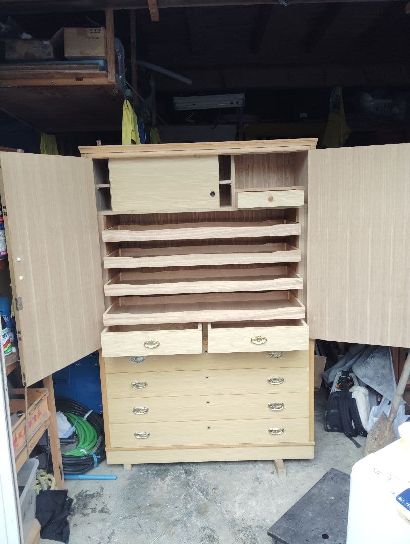 木製箪笥 収納力抜群