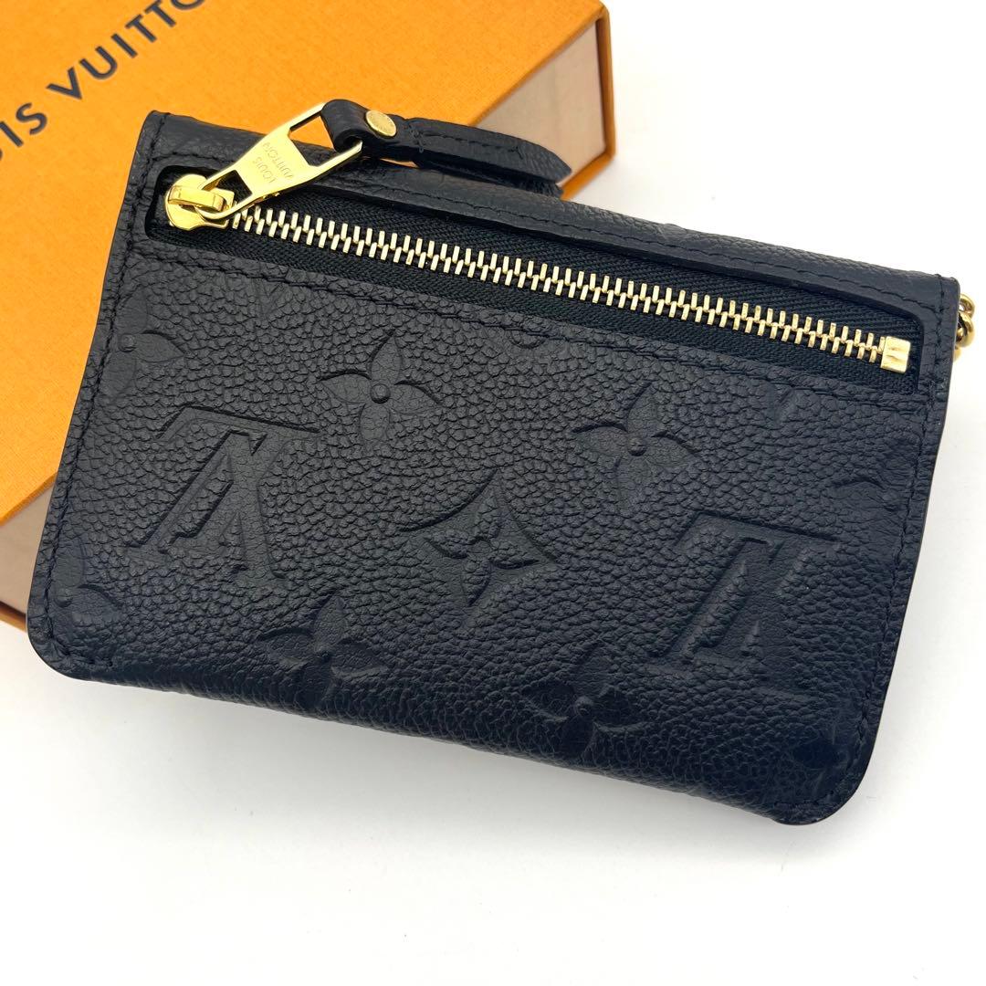 【美品】　ルイヴィトン　ポシェットクレ　アンプラント　ブラック　ケース