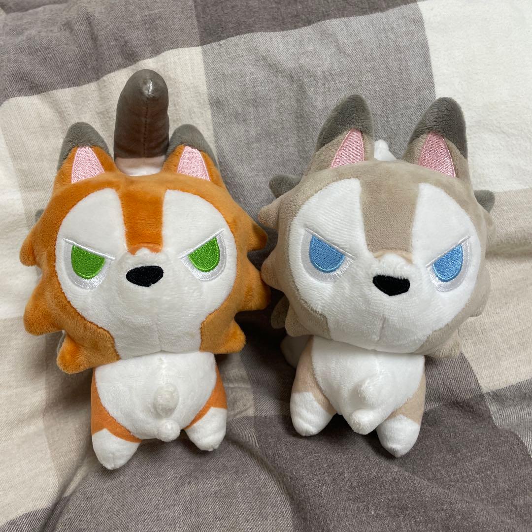 ポケモンセンター限定　ポケモンドールズ　ルガルガン　ぬいぐるみ　まひる　たそがれ