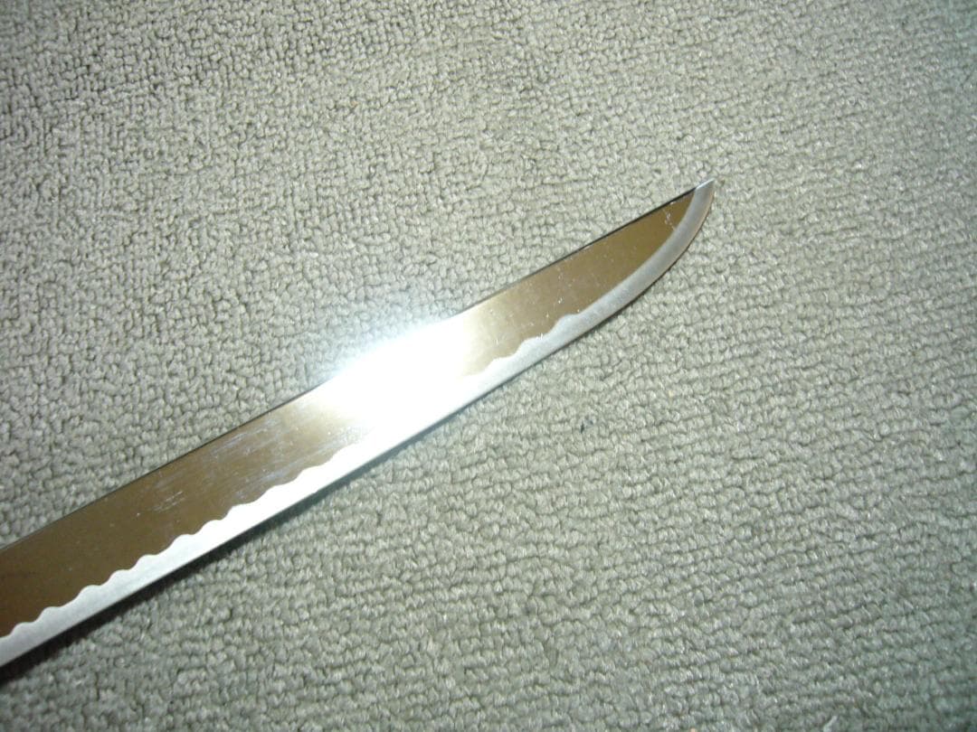 模造刀 短刀 黒塗り鞘 平造り 日本刀