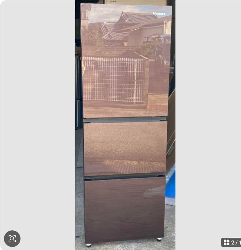 ハイセンス　ノンフロン冷凍冷蔵庫　HR-G2801BR 2020年製　282L