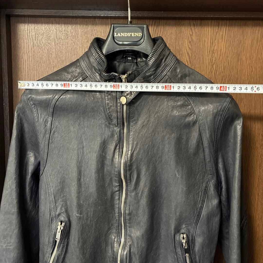シングルレザージャケット　羊革　韓国　新品