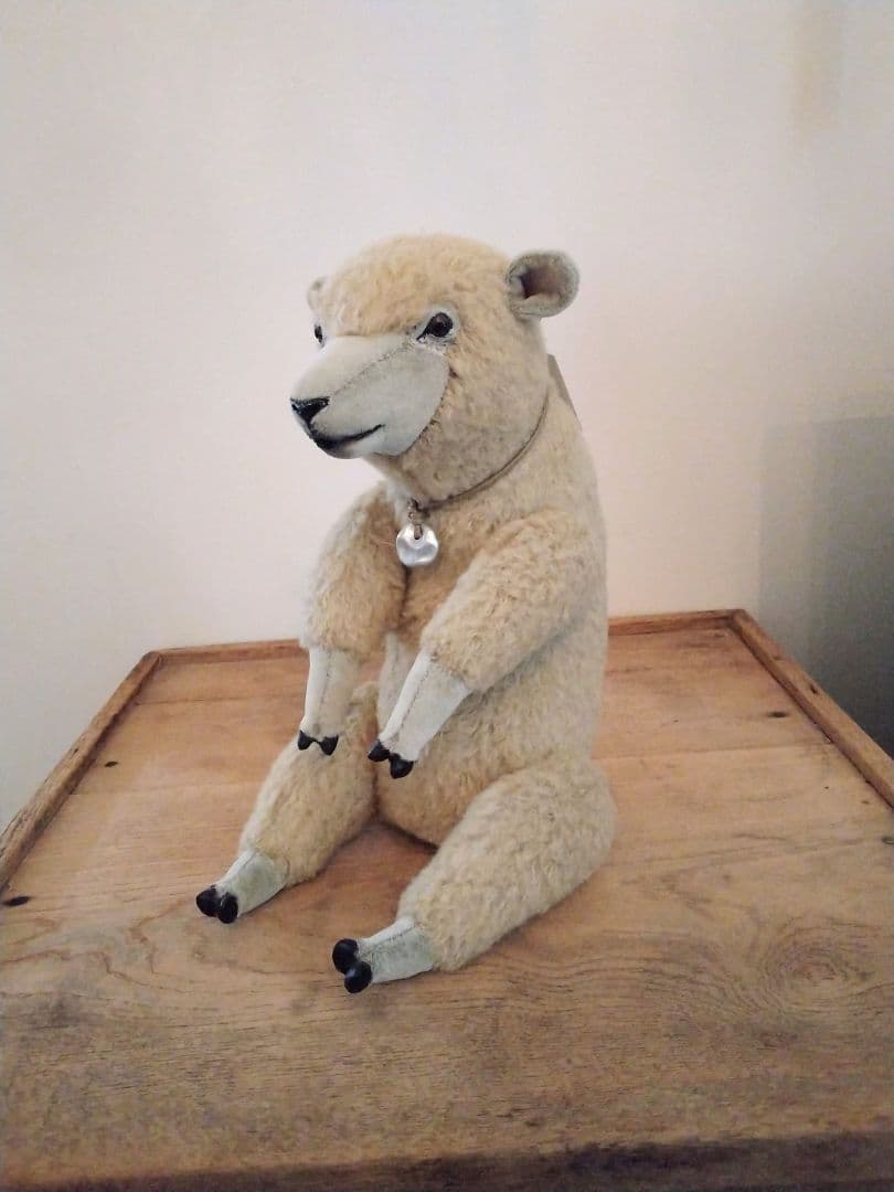 テディベア 作家　アーティストベア　ヒツジ　plum's 梅津恭子さん