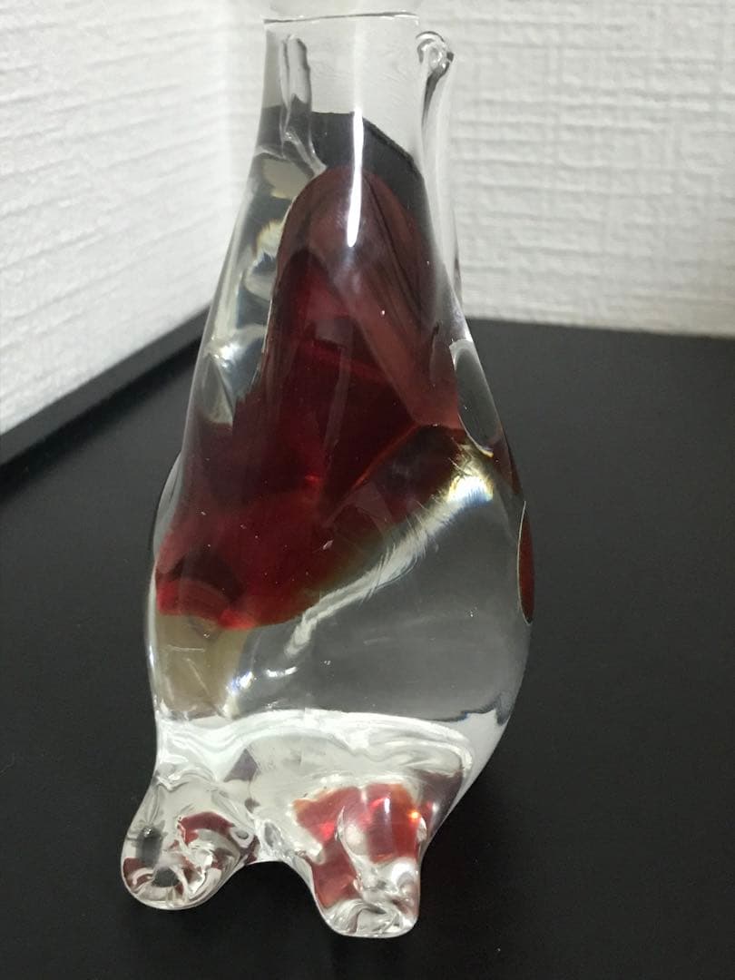 ベネチアンガラス Murano ムラノ　ムラーノ　猫　キャット　2点セット