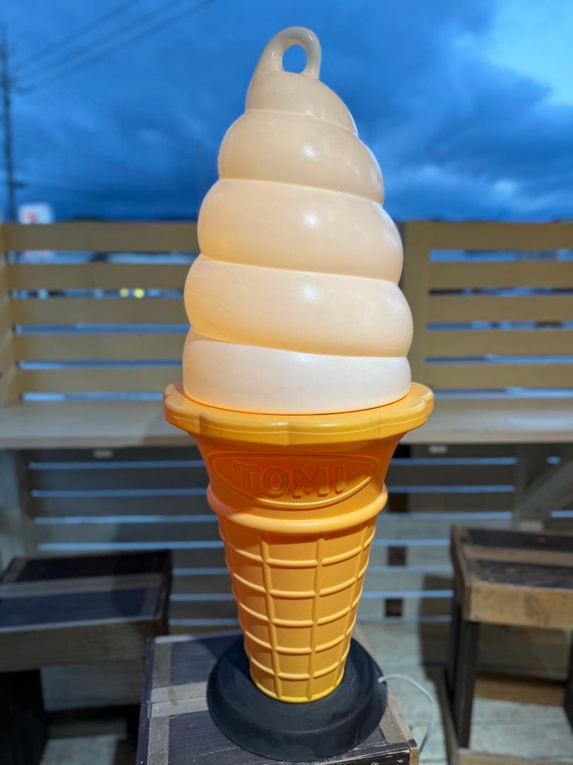 ☆のぞ☆ スジャータめいらく TOMI ソフトクリームディスプレイ A