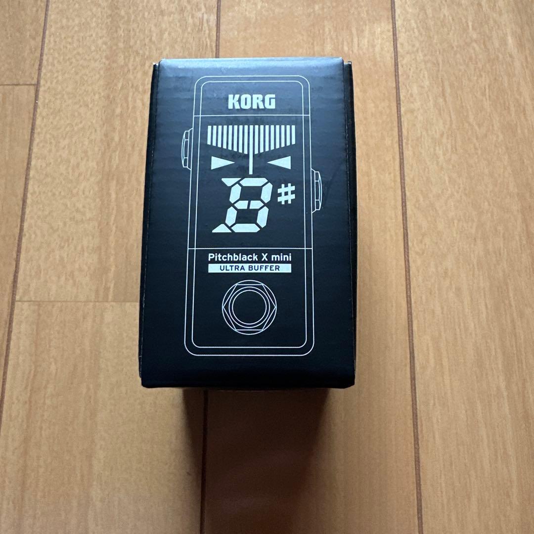 KORG Pitchblack X mini ペダル型チューナ兼バッファ