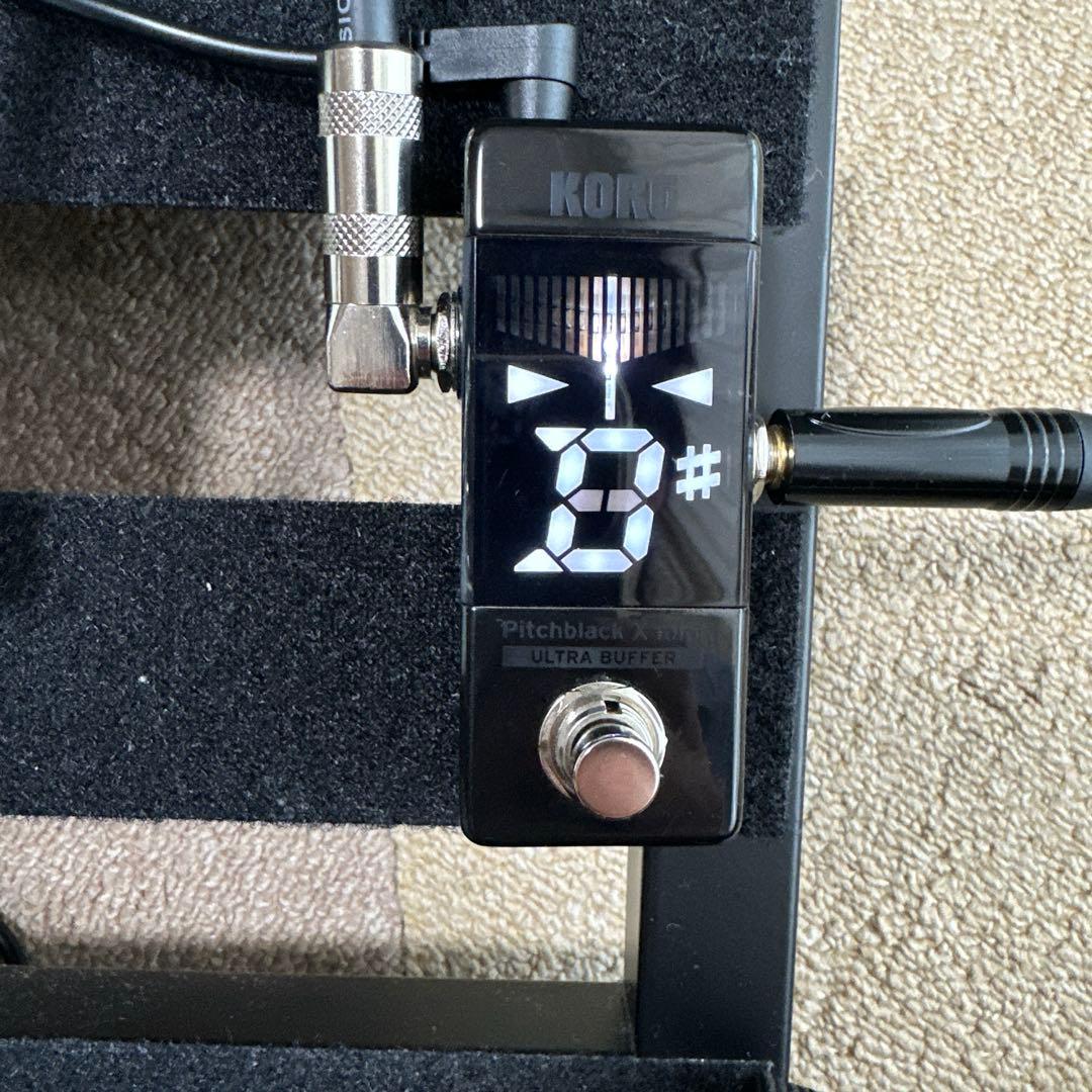 KORG Pitchblack X mini ペダル型チューナ兼バッファ