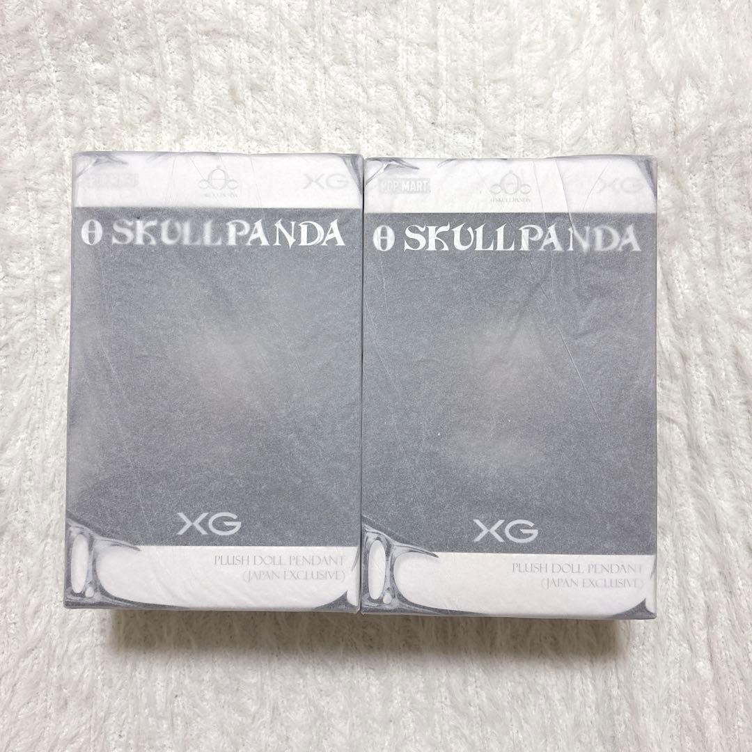 POPMART　SKULLPANDA XG スカルパンダ ぬいぐるみ 2体セット