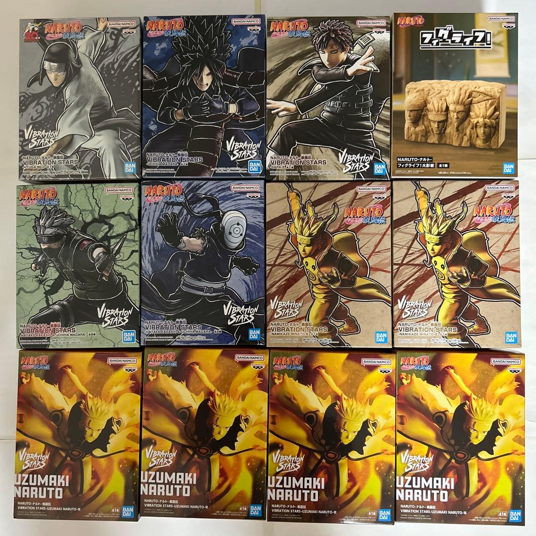 ナルトフィギュア36体セット　綱手　カカシ　マダラ　サスケ　ネジ　さくら　ミナト