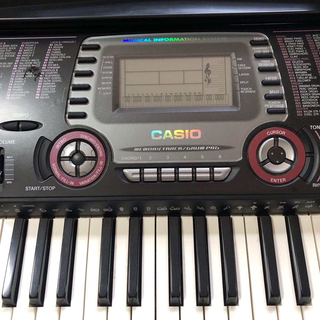 CASIO キーボード 電子ピアノ CTK-631　61鍵盤　（458）