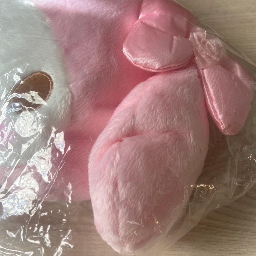 サンリオ　マイメロディ リズリサ　ぬいぐるみ2wayバッグ　レア　新品　リズメロ