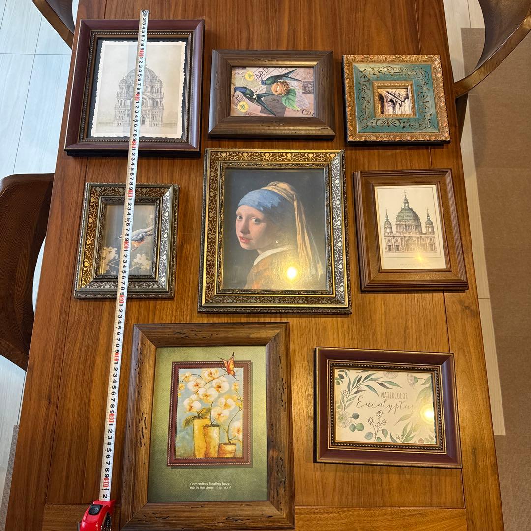 アンティーク　フォトフレーム　8点セット