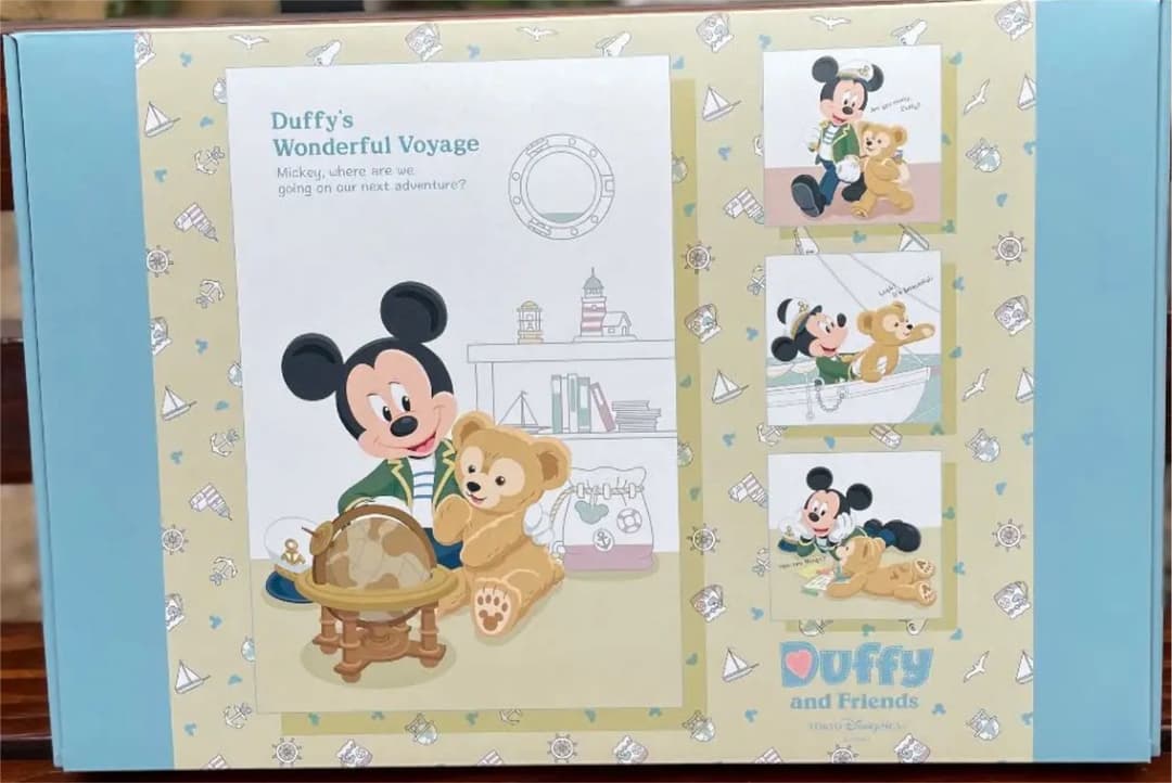 ディズニー　ダッフィー　ワンダフルヴォヤッジ　アートパネル