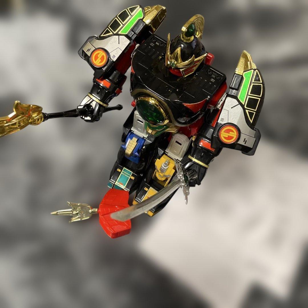 五星戦隊ダイレンジャー　五星合体　DX 大連王　　DX龍星王　DX天空気殿　①