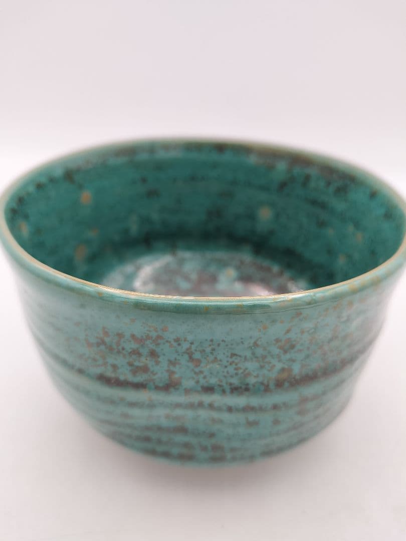 c487 茶碗 上野焼 15代熊谷紅陽 遠州七窯　木箱 茶道具 古物