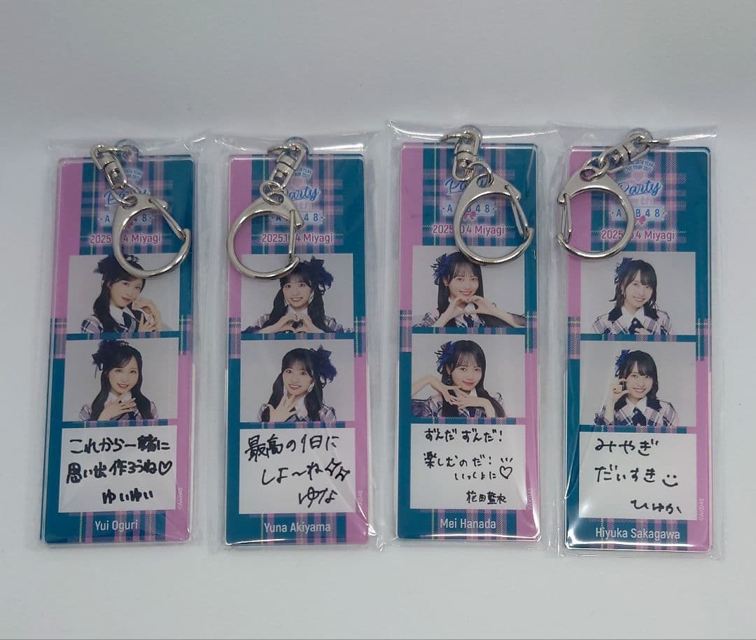 【Y】 AKB48 ライブツアー キーホルダーセット