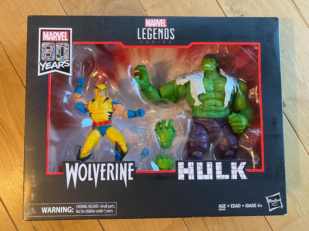 【未開封】MARVEL マーベルレジェンドシリーズ 80周年記念 4点セット