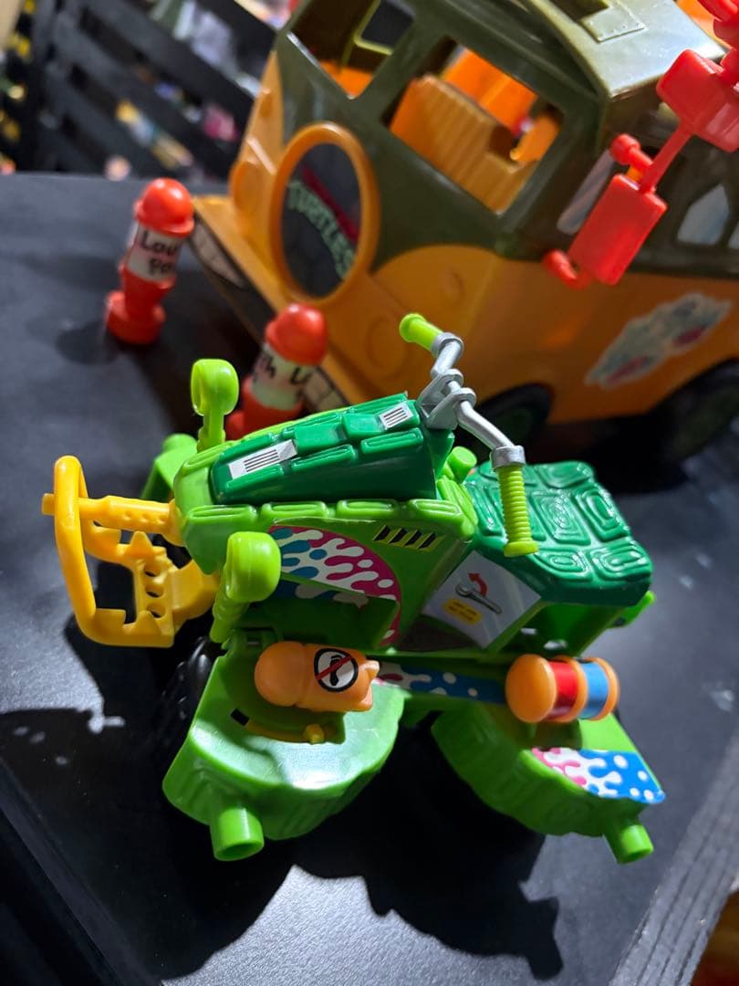ミュータントタートルズ　乗り物3点 T eenage mutant ninja