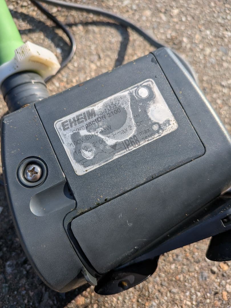 1200×450×450 4面ブラックアクリル水槽 +上部フィルターろ材等セット