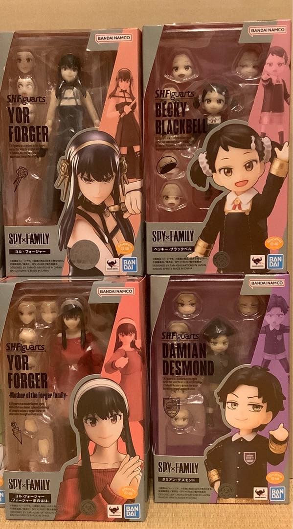 【新品・未開封】S.H.figuarts SPY×FAMILY　8点セット