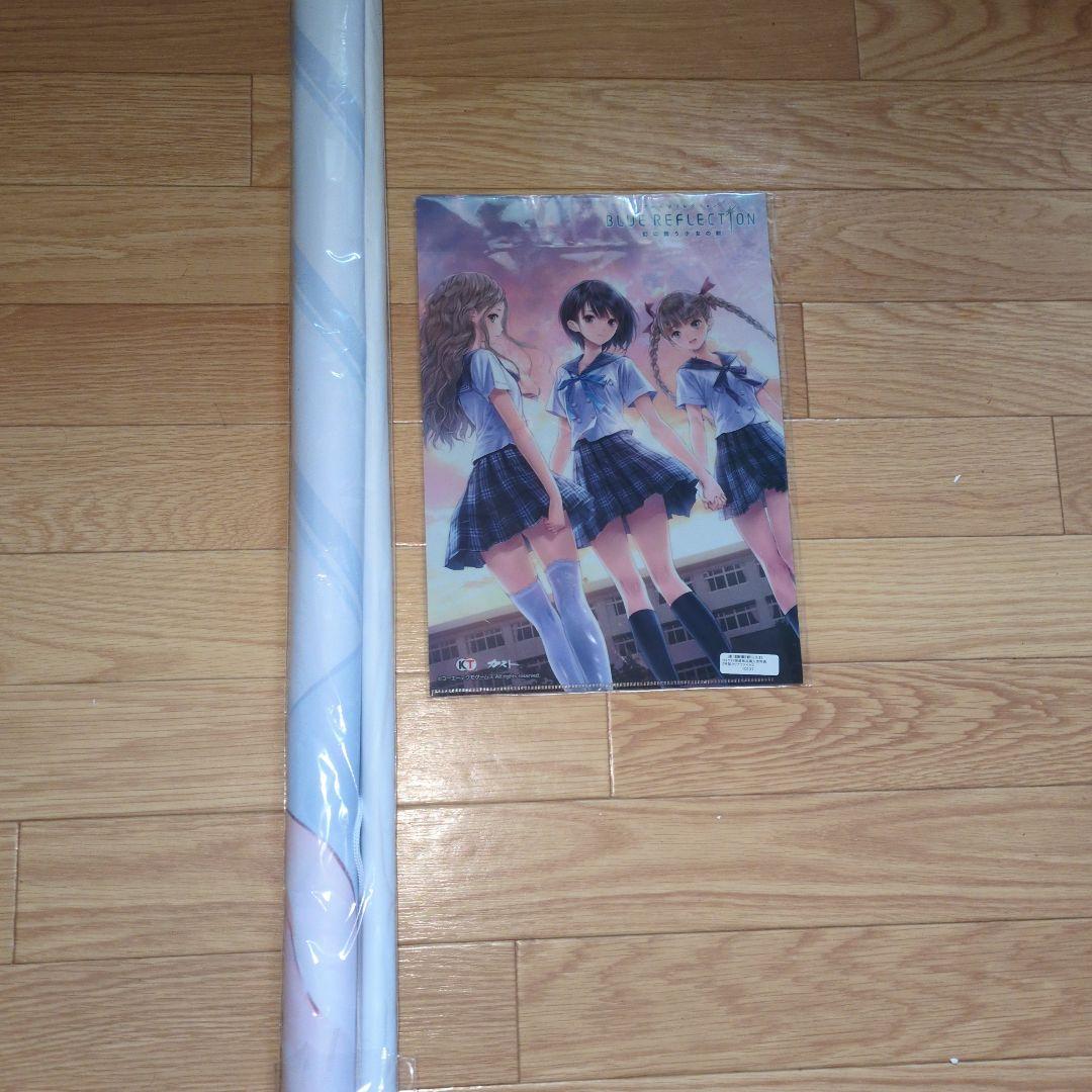 ［未開封］BLUE REFLECTION　白井日菜子 特大タペストリー　特典付き