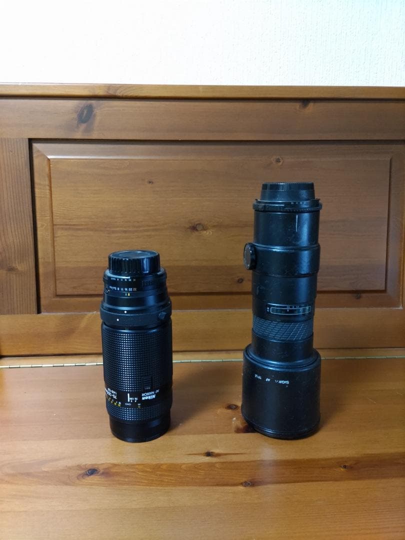 SIGMA 500mm F7.2 / NIKON nikkor 2個セット！