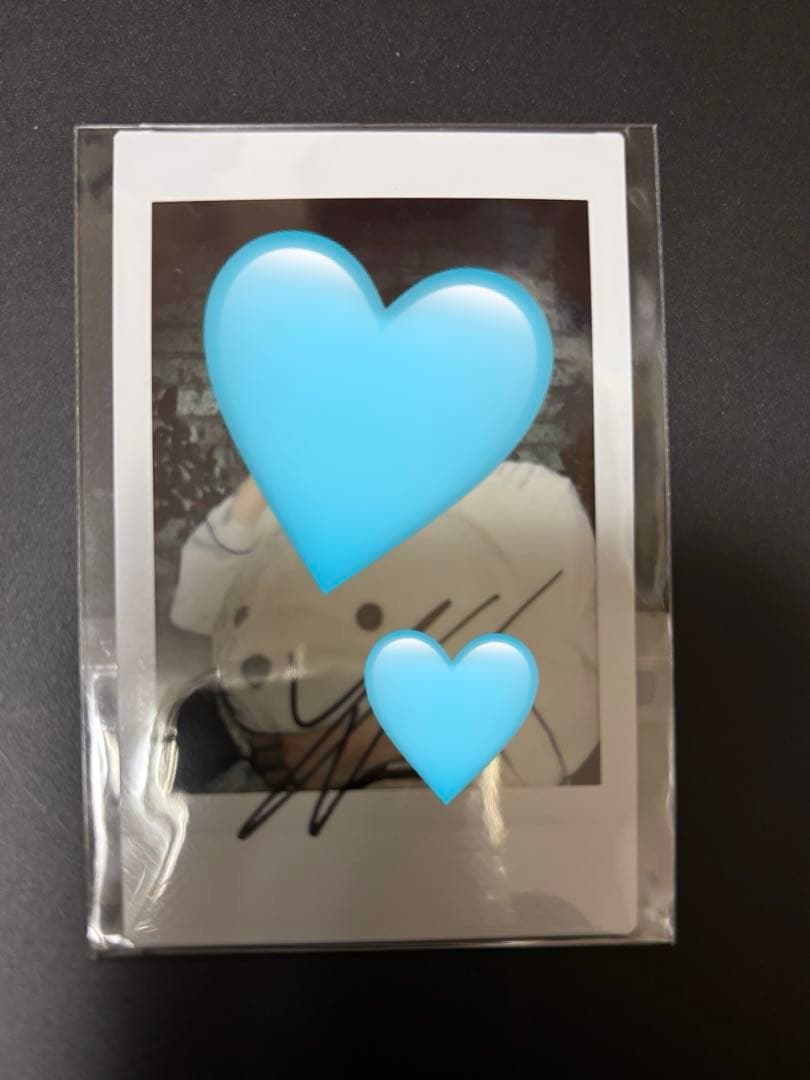 ATEEZ ユノ サイン入りポラロイド写真