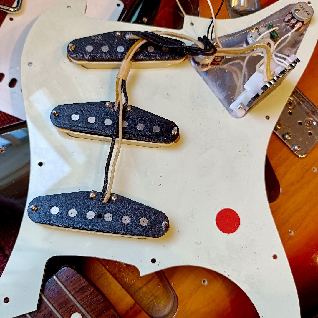 Fender Japan ST62-TX 3TS テキサスSP搭載 メンテ済