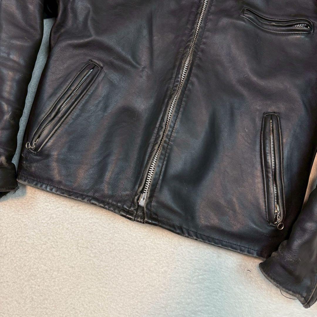 SIZE42 SCHOTT 641 ライダースジャケット ライナー 大きいサイズ