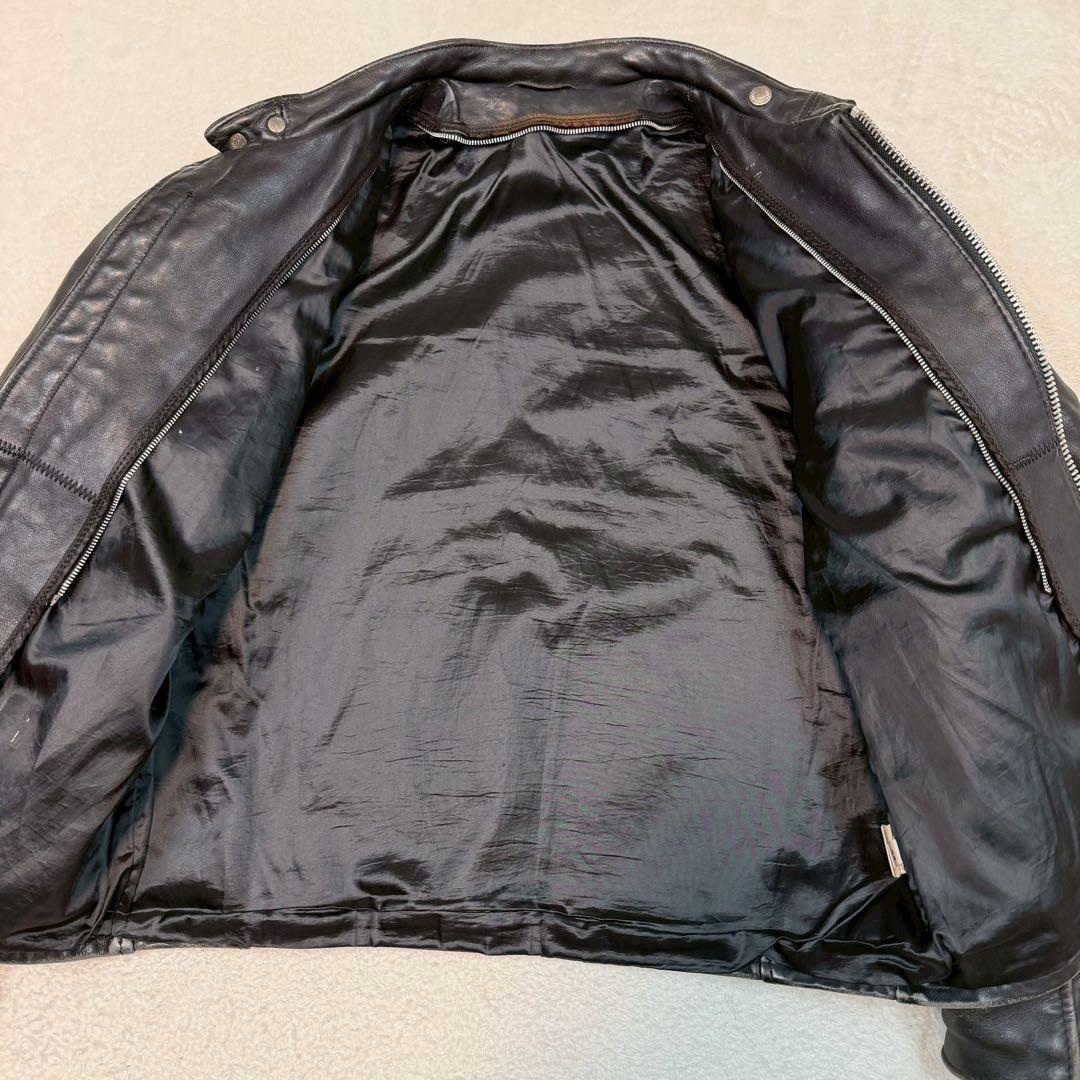 SIZE42 SCHOTT 641 ライダースジャケット ライナー 大きいサイズ