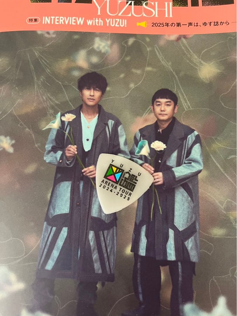 ゆず　ARENA TOUR 2024-2025 図鑑 ピック 非売品
