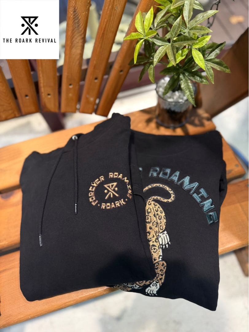 takaROARK ロアーク フーディーパーカー 裏毛 ストリート