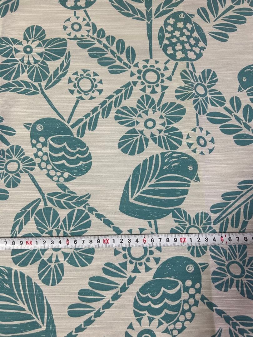 鳥柄生地サンプルページ