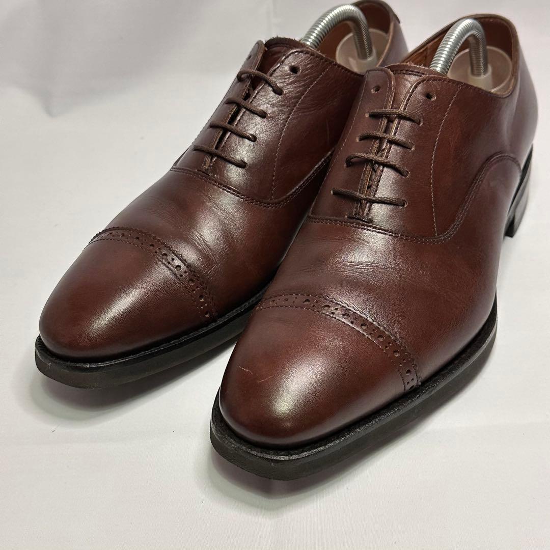 美品☆定価6万円☆ユニオンインペリアル☆革靴☆ブラウン☆U2006☆181