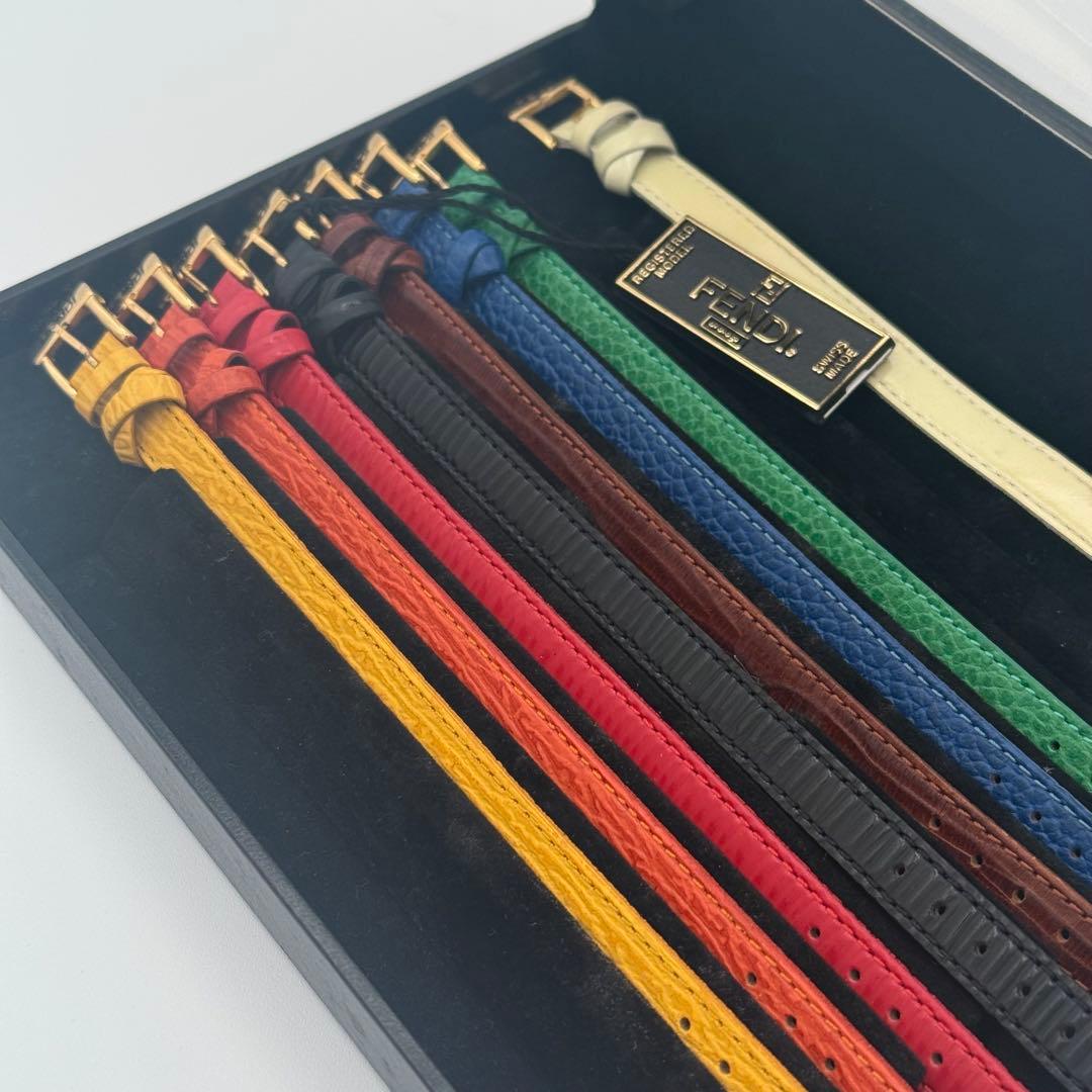 未使用品 FENDI フェンディ レディース腕時計 チェンジベルト