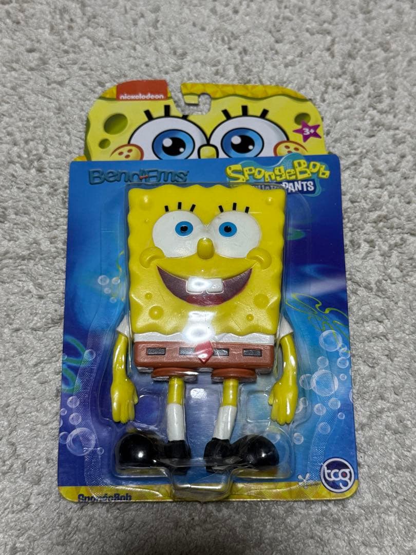 スポンジボブ　フィギュア4体セット　ベンダブルフィギュア 新品、未開封　アメトイ