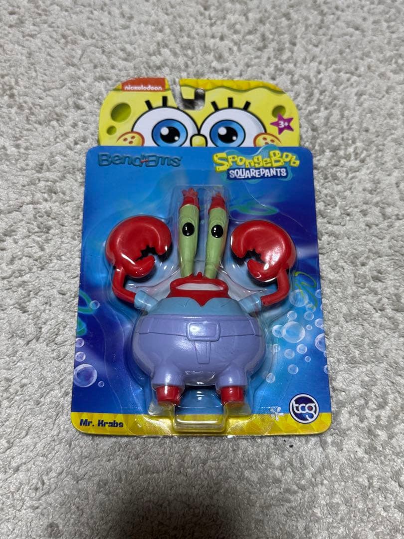スポンジボブ　フィギュア4体セット　ベンダブルフィギュア 新品、未開封　アメトイ