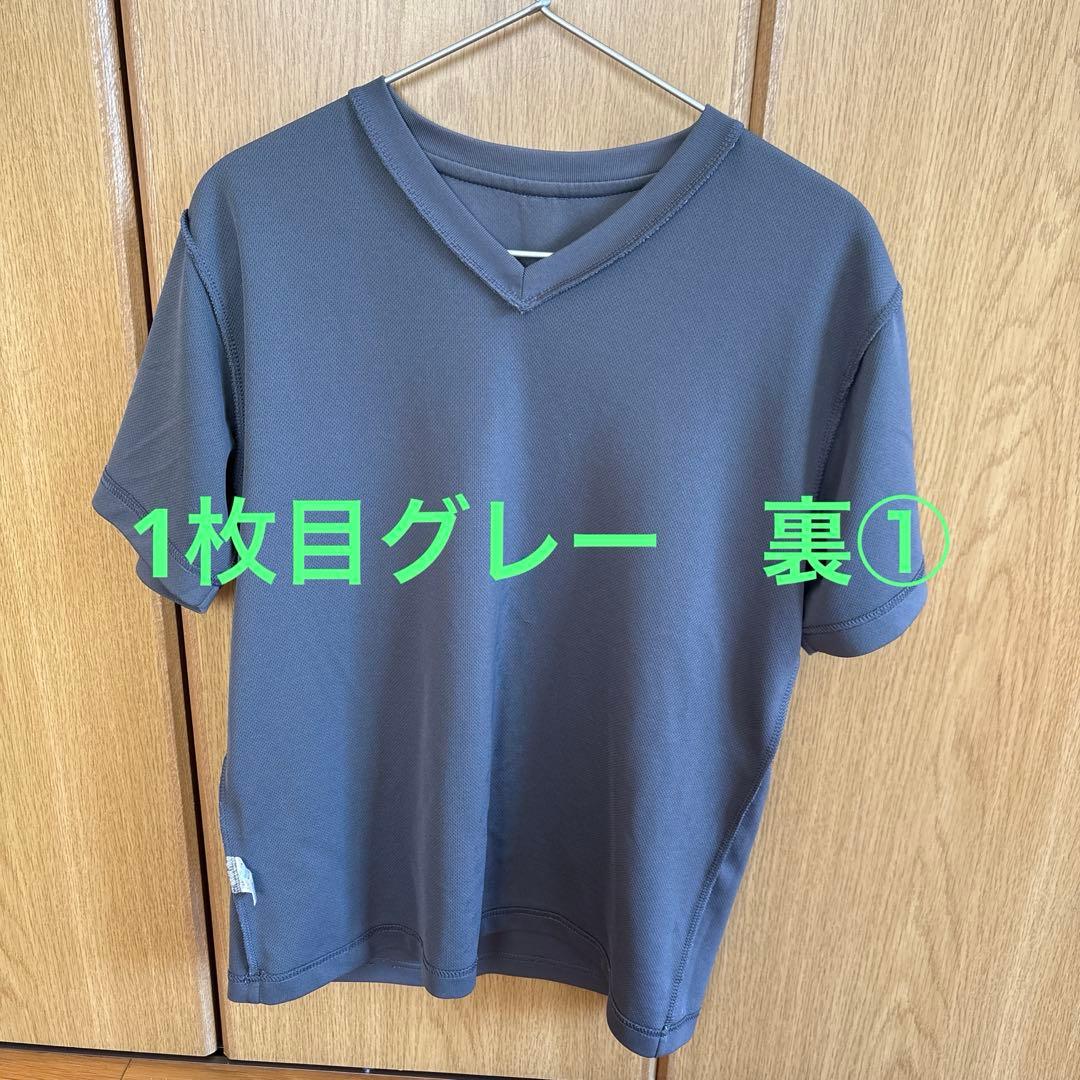 リライブシャツ正規品3枚（グレーのMサイズ2枚、黒のSサイズ1枚）