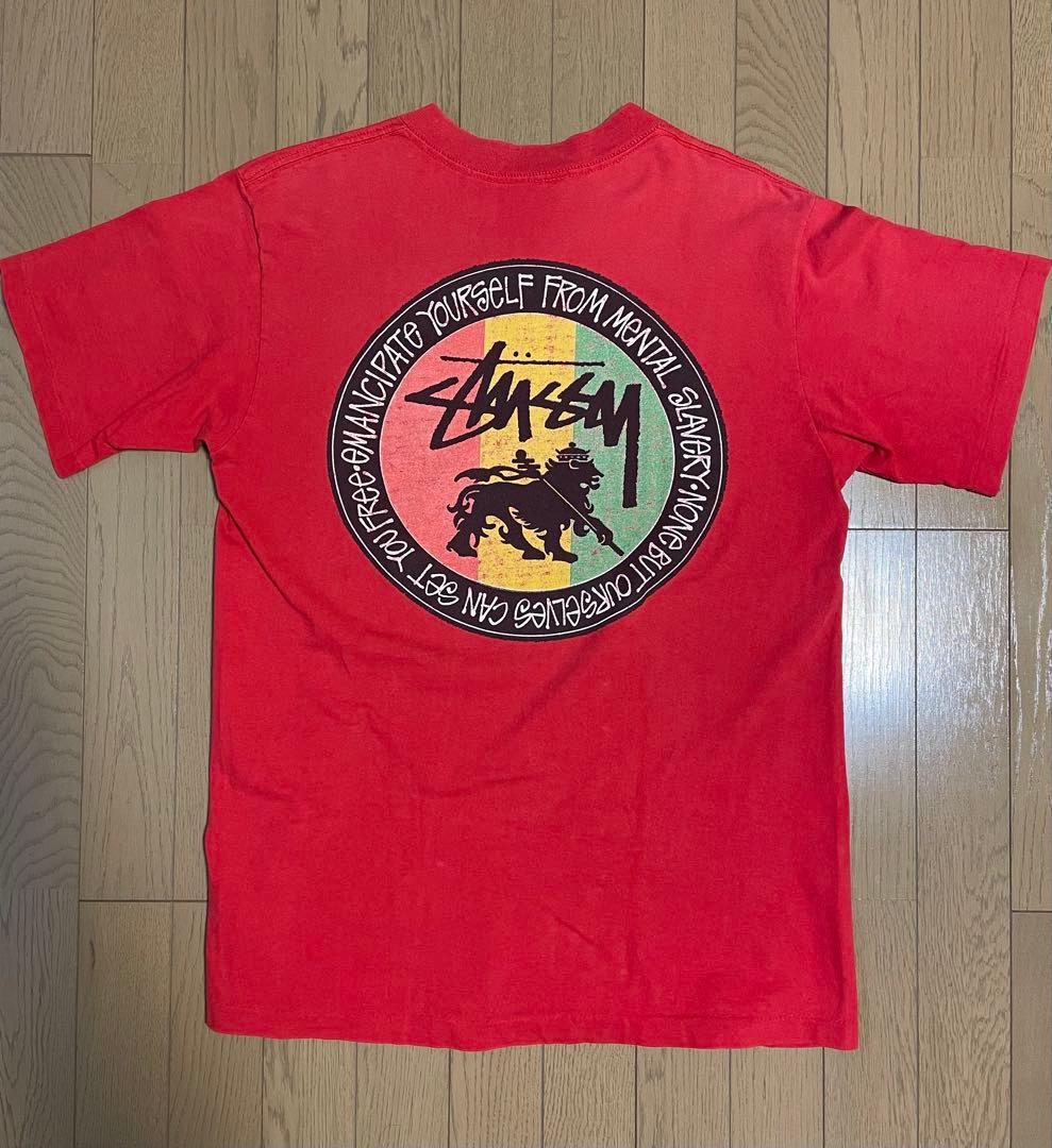 大幅値下げ！usa製 オールドステューシー 黒タグ ラスタ l