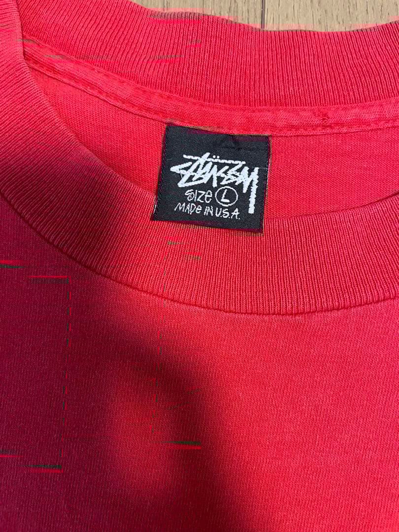 大幅値下げ！usa製 オールドステューシー 黒タグ ラスタ l